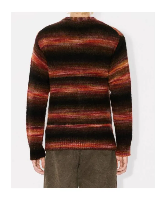 Embroidered Stripes Cardigan