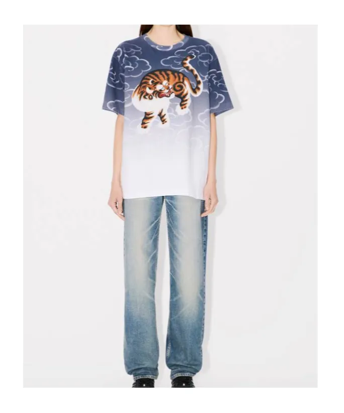 Cloud Tiger Crew Neck T-Shirt