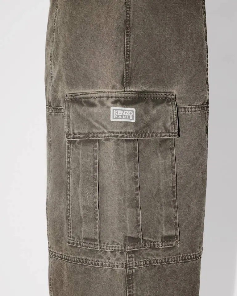 Pocket Detailed Straight-Leg Pants
