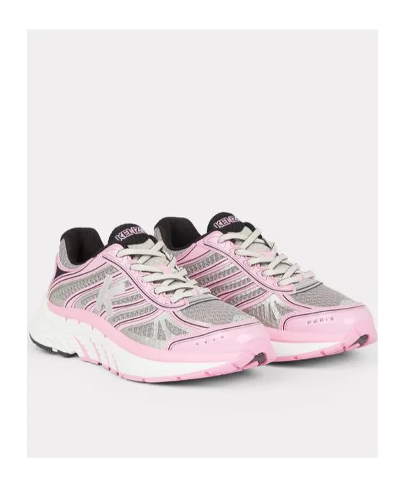 Logo Printed Lace-Up Runner Sneakers