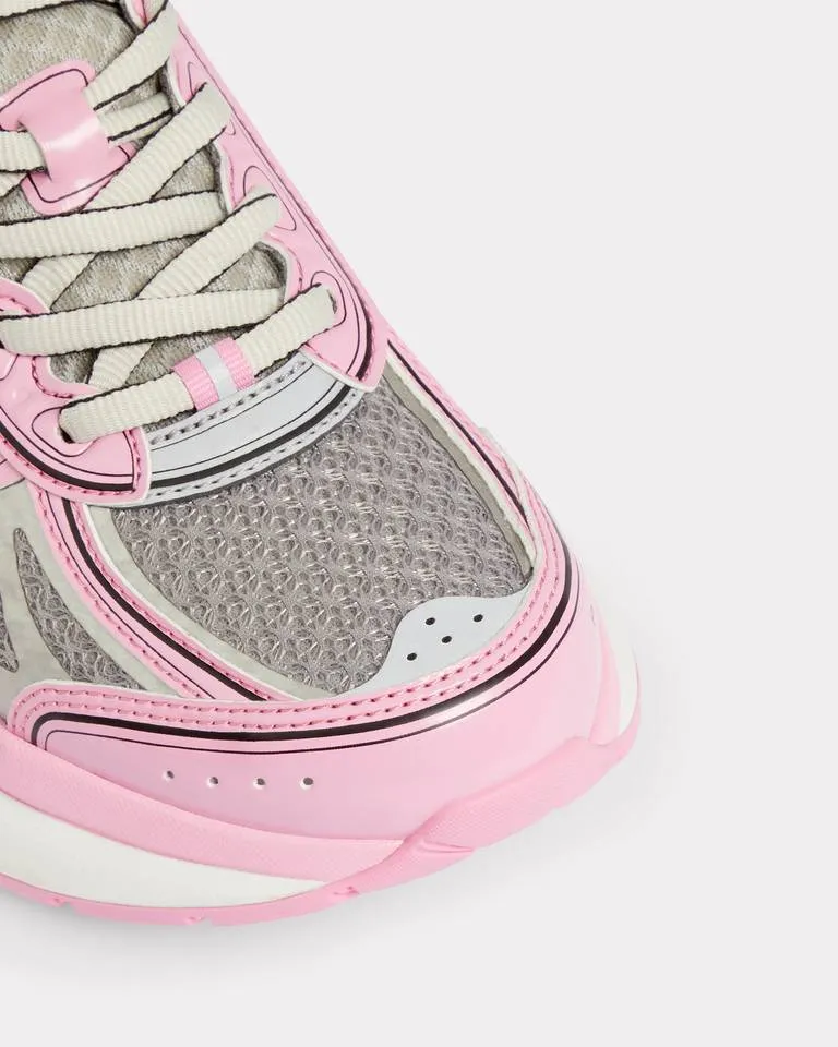 Logo Printed Lace-Up Runner Sneakers