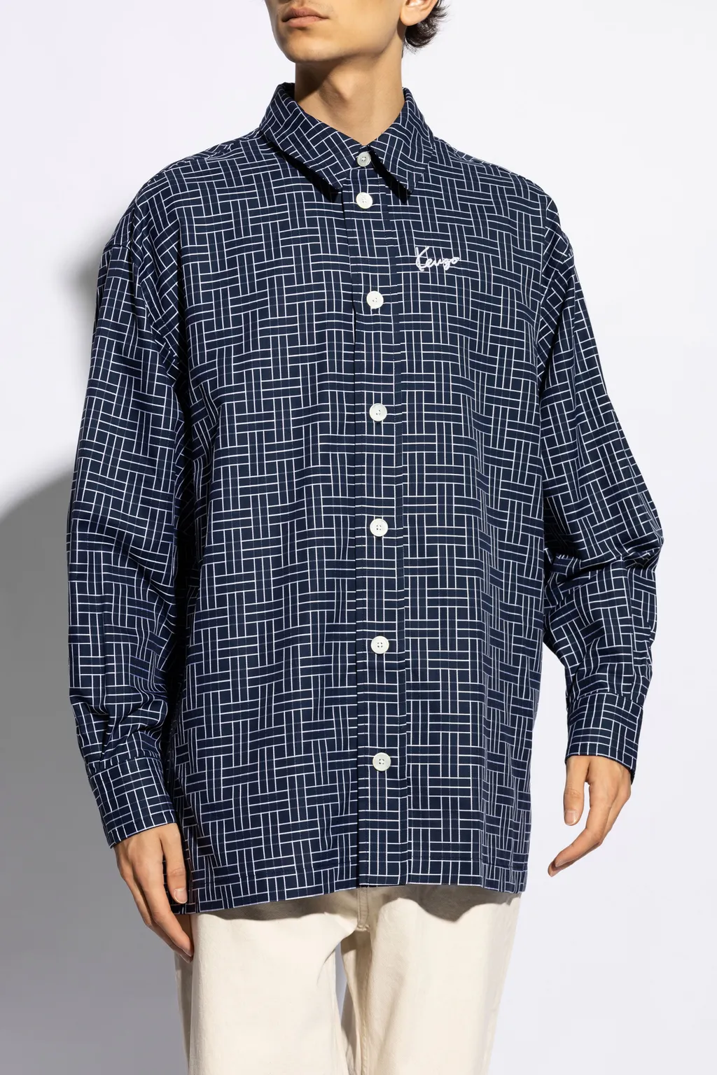 Weave Oversized Shirt