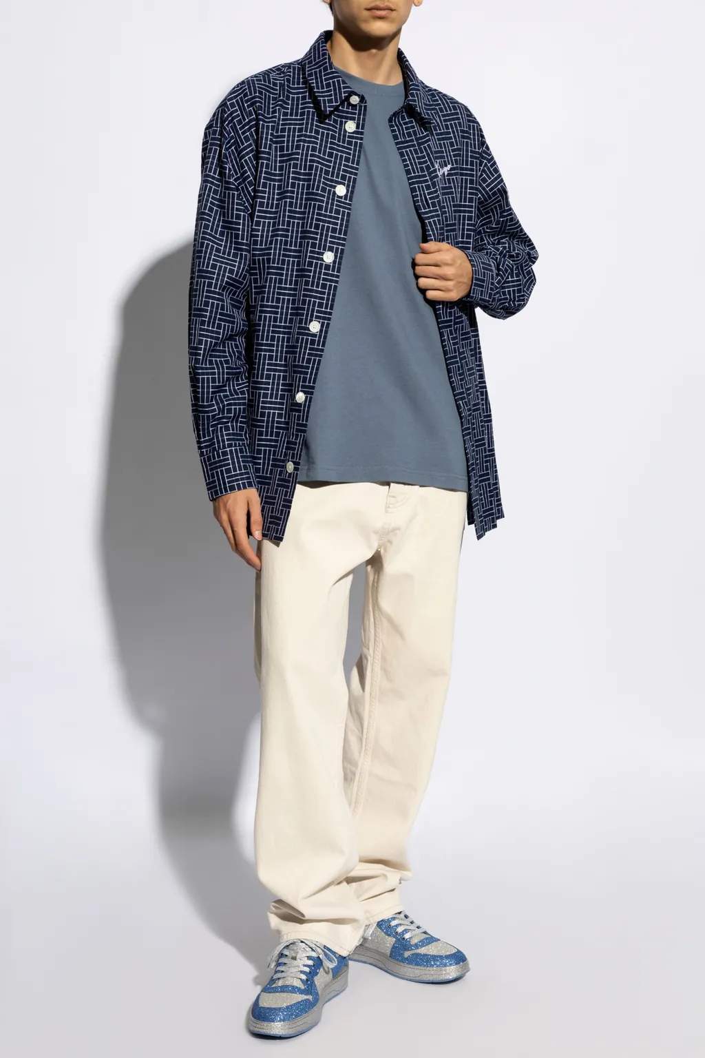 Weave Oversized Shirt