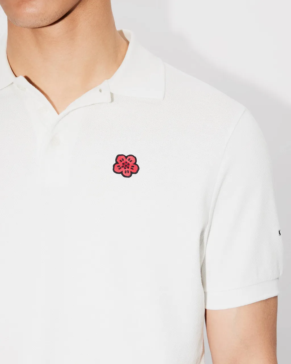 Boke Flower Short-Sleeved Polo Shirt