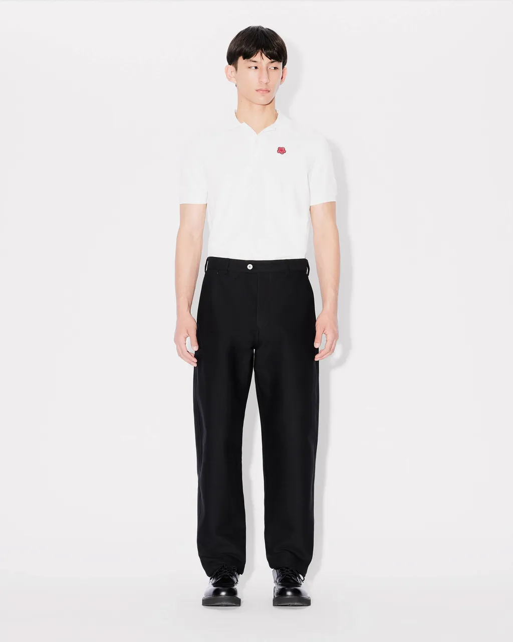 Boke Flower Short-Sleeved Polo Shirt
