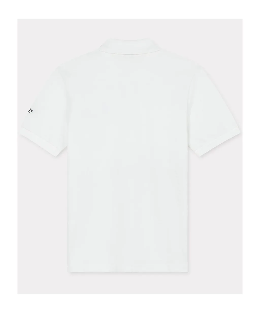 Lucky Tiger Embroidered Polo Shirt