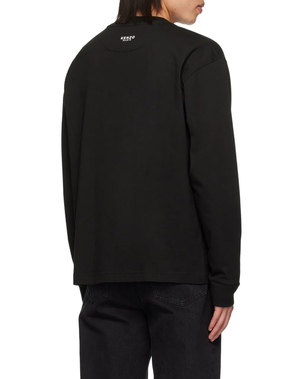 Boke Embroidered Long-Sleeved T-Shirt