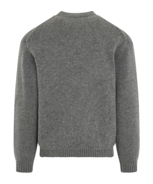 Round Neck And Long-Sleeved Sweater