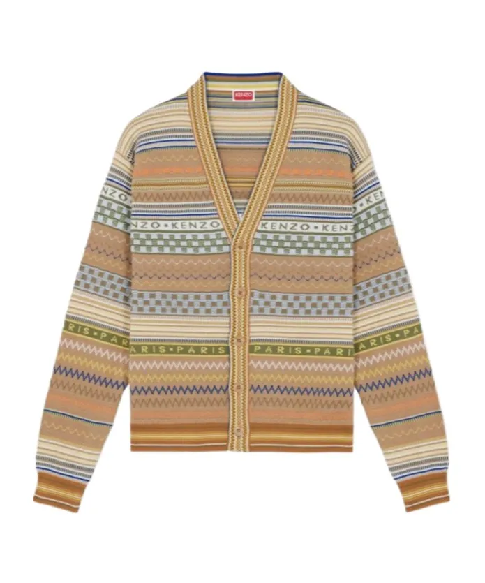 Fairisle Knitted Cardigan