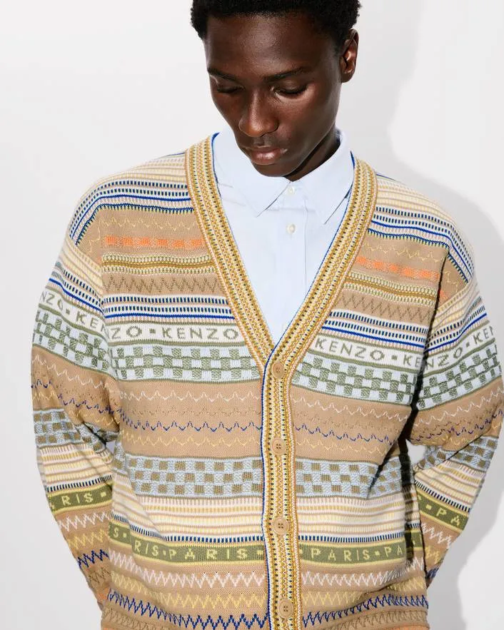 Fairisle Knitted Cardigan