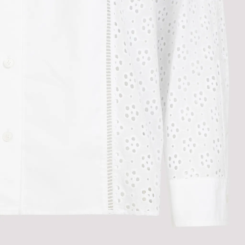 Boke Flower Broderie Anglaise Oversized Shirt
