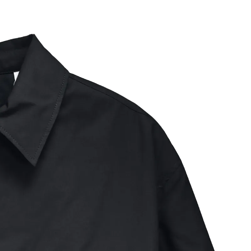 Lapel Long-Sleeved Shirt