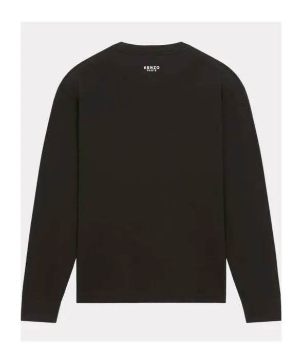 Lucky Tiger Embroidered Long Sleeved T-Shirt