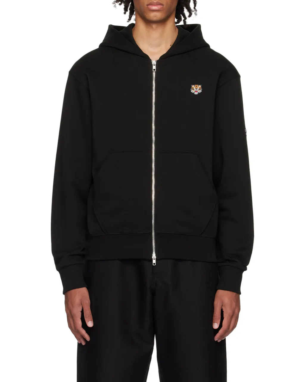 Tiger Patch Zip-Up Jacket