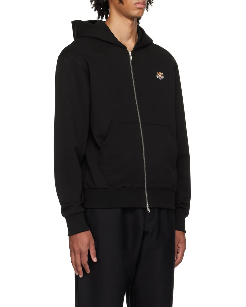 Tiger Patch Zip-Up Jacket