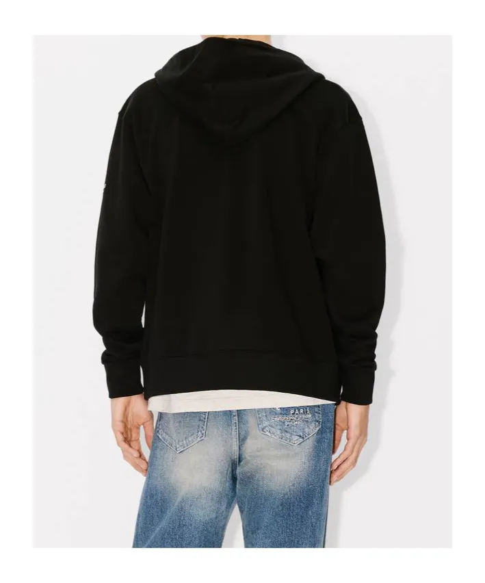 Tiger Patch Zip-Up Jacket