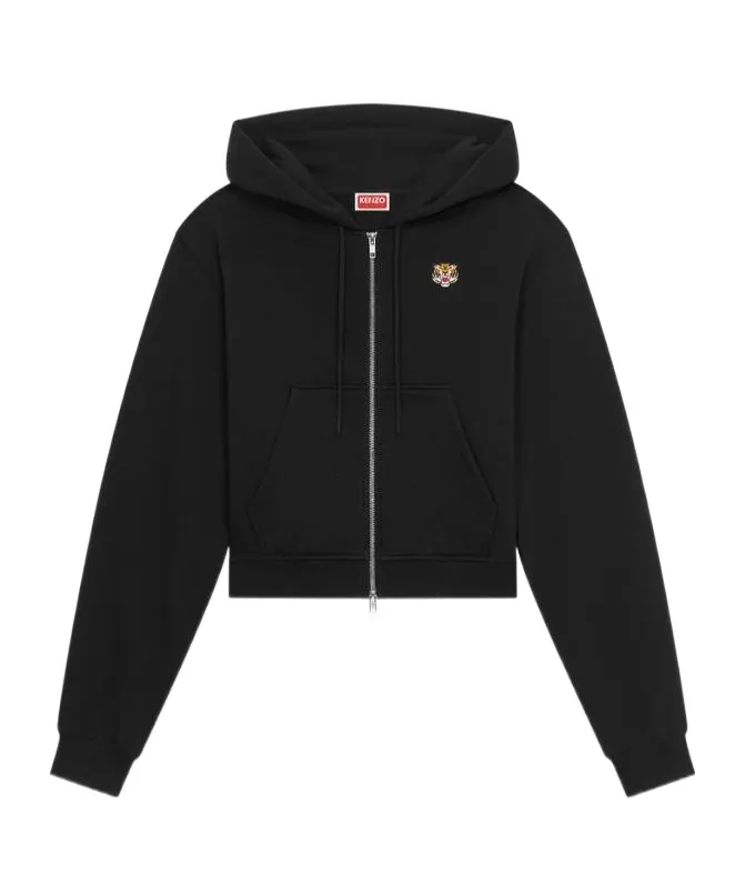 Tiger Patch Zip-Up Jacket