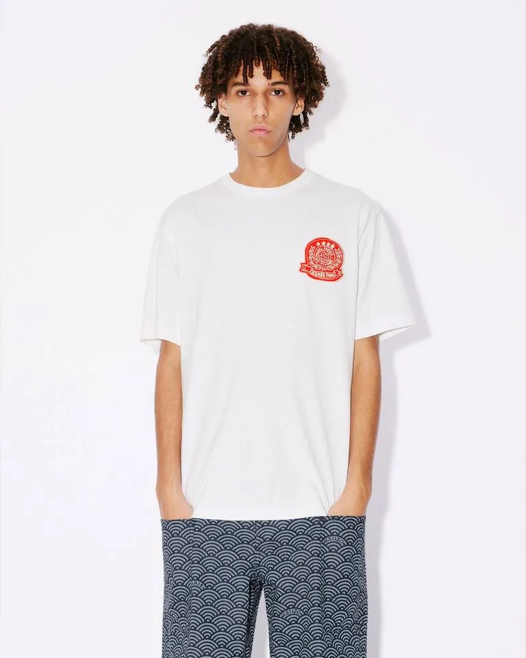 Logo Embroidered Crewneck T-Shirt