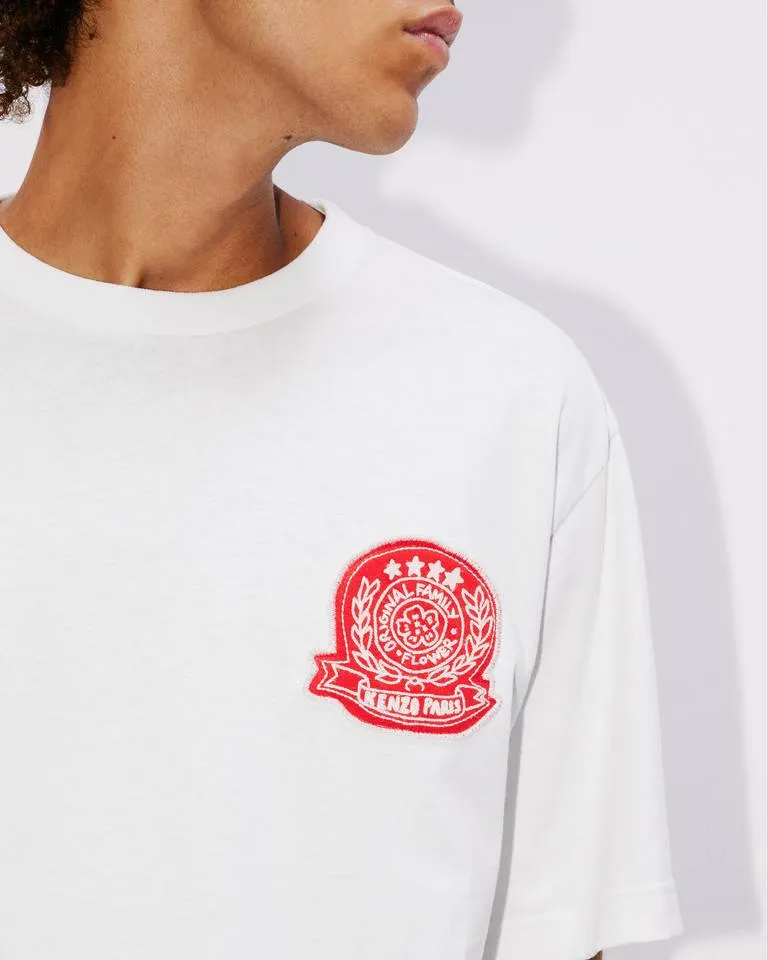 Logo Embroidered Crewneck T-Shirt