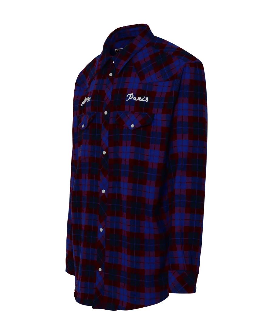 Long Sleeved Checked Shirt