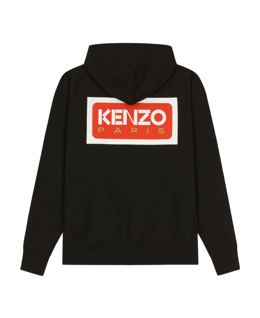 Logo Embroidered Zip-Up Jacket