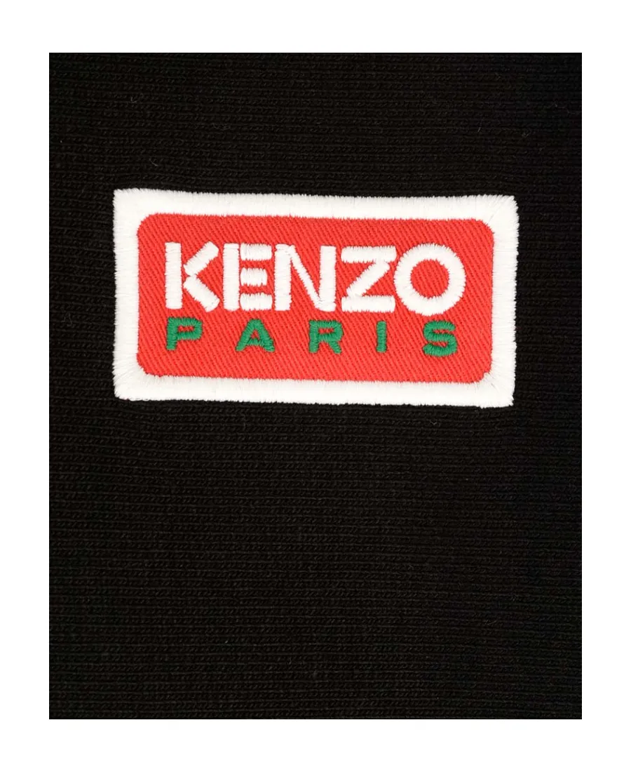 Logo-Patch Crewneck Sweatshirt
