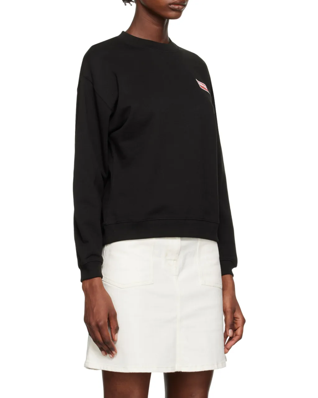 Round Collar Long Sleeve Sweater