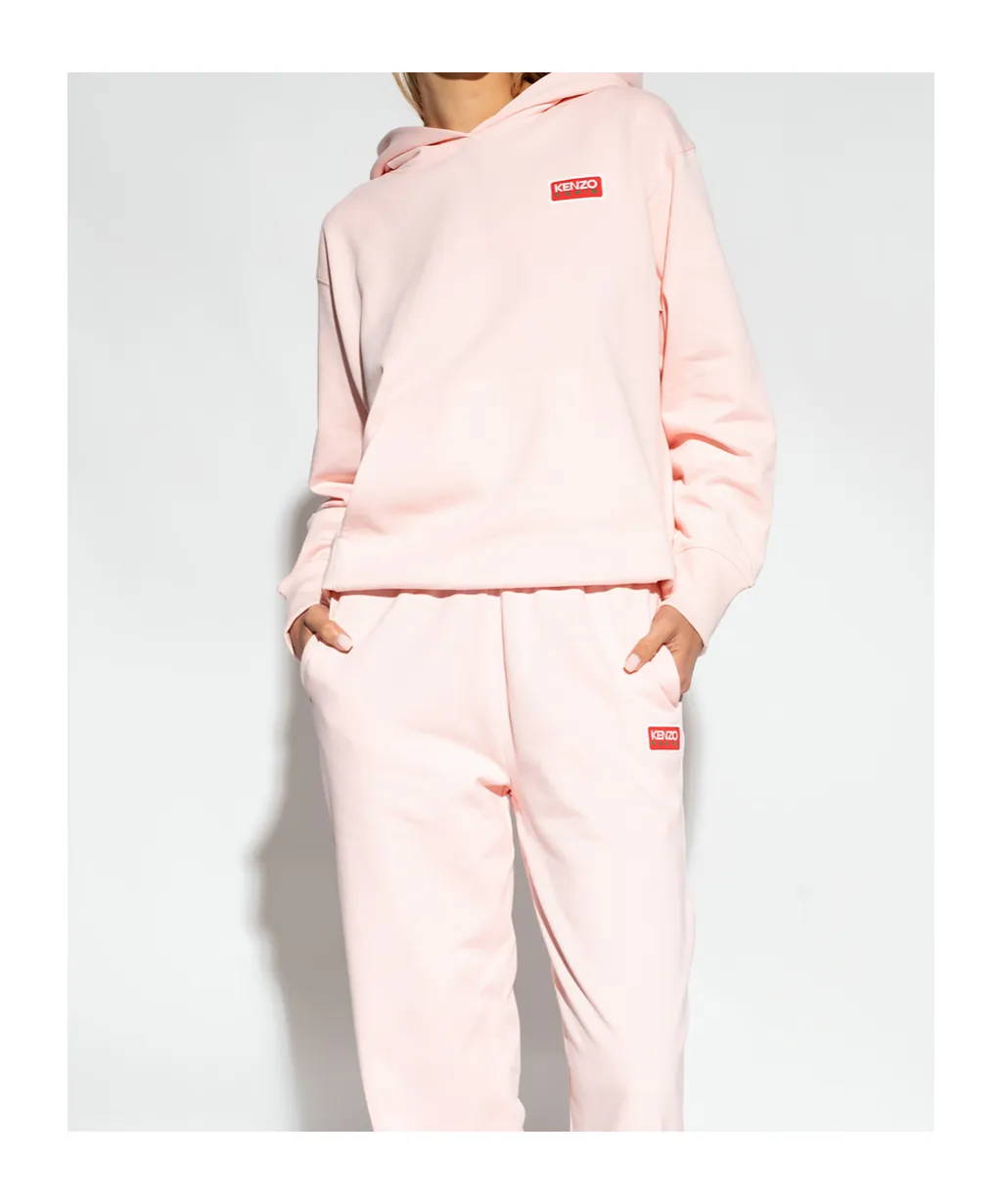 Logo-Embroidered Hoodie
