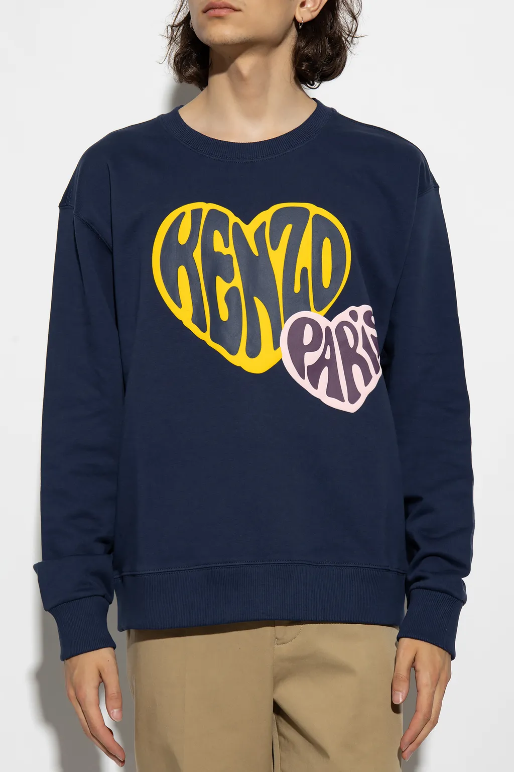 Logo Printed Long-Sleeved T-Shirt