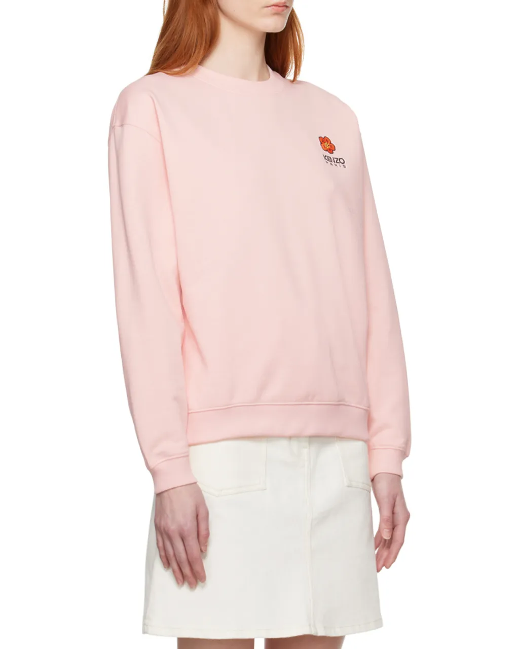 Logo Embroidered Crewneck Sweatshirt