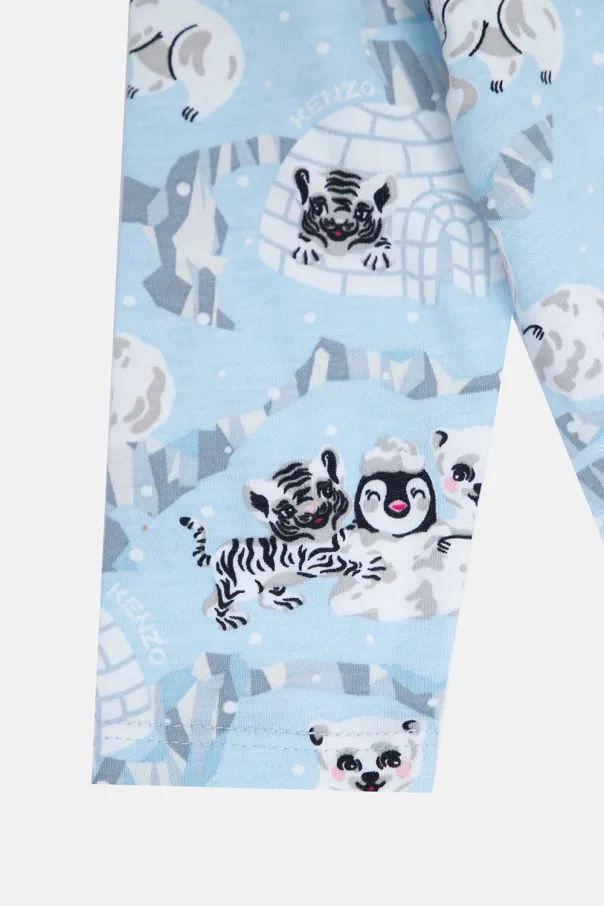 One-Piece Bib And Beanie Set