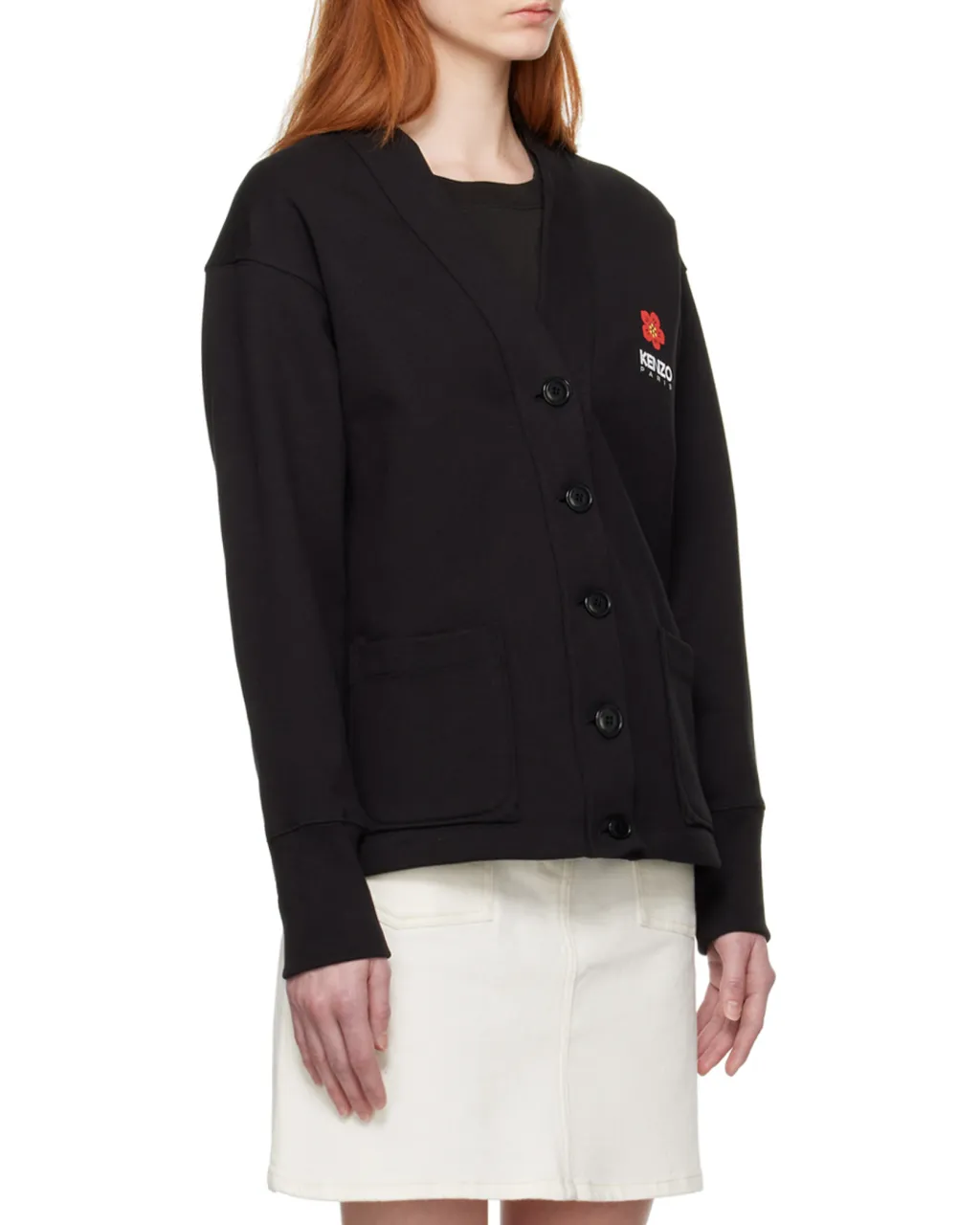 Boke Flower Buttoned Cardigan