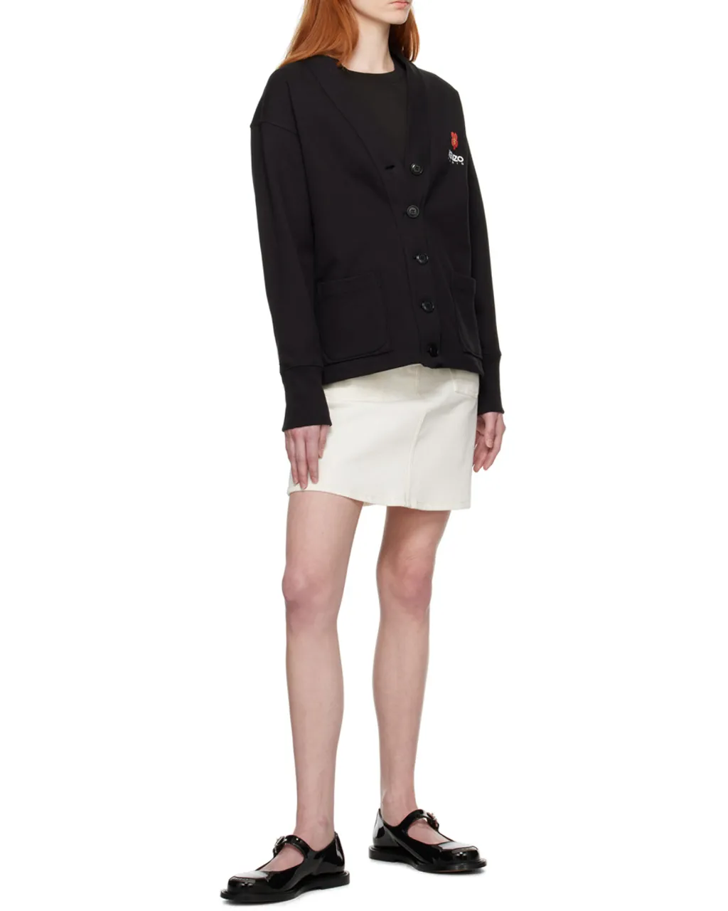 Boke Flower Buttoned Cardigan