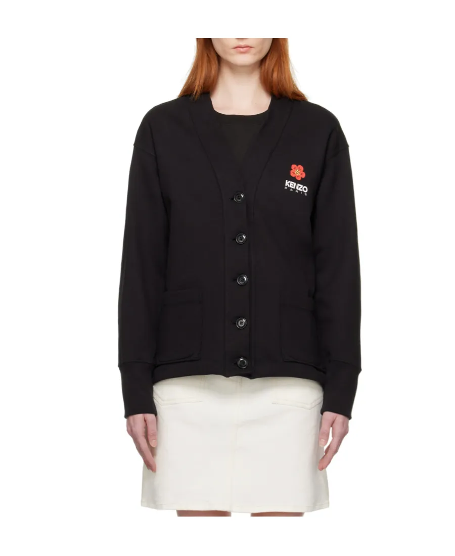 Boke Flower Buttoned Cardigan
