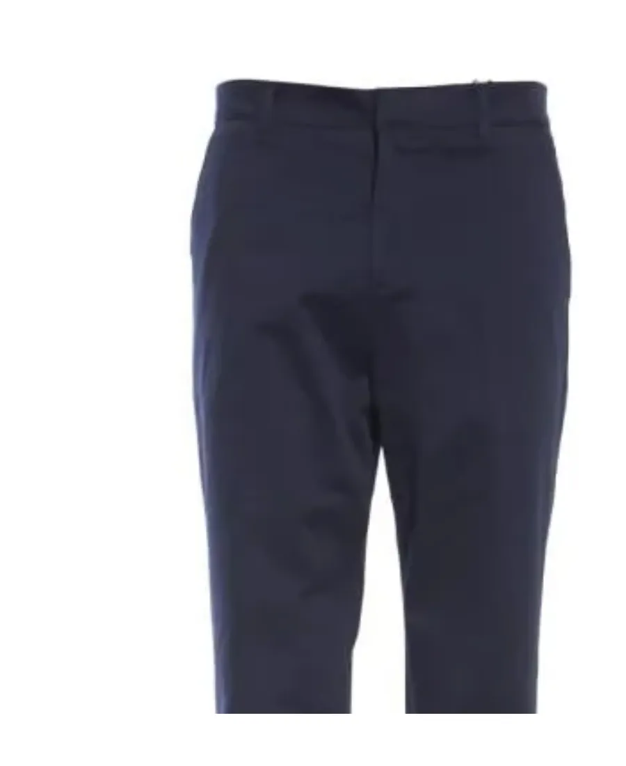 Belt-Loop Casual Pants