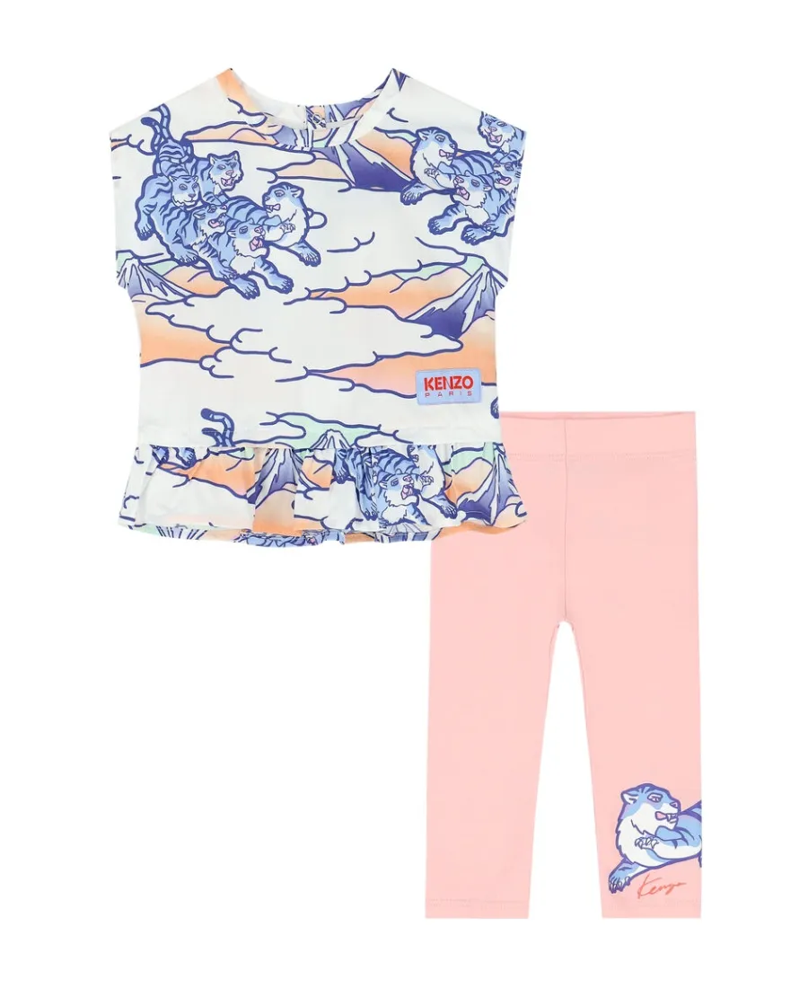 Two-Piece Sleeveless Top And Trousers