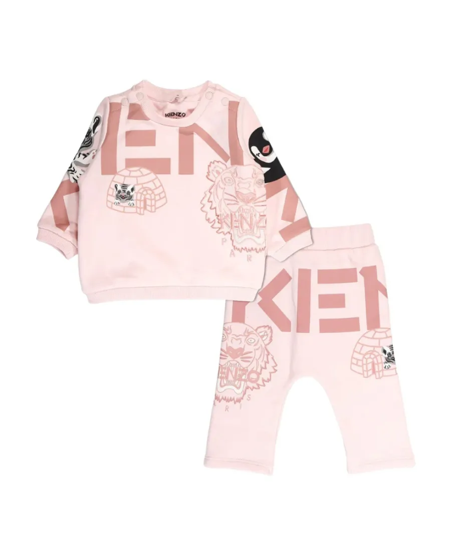 Tiger Printed Logo Set
