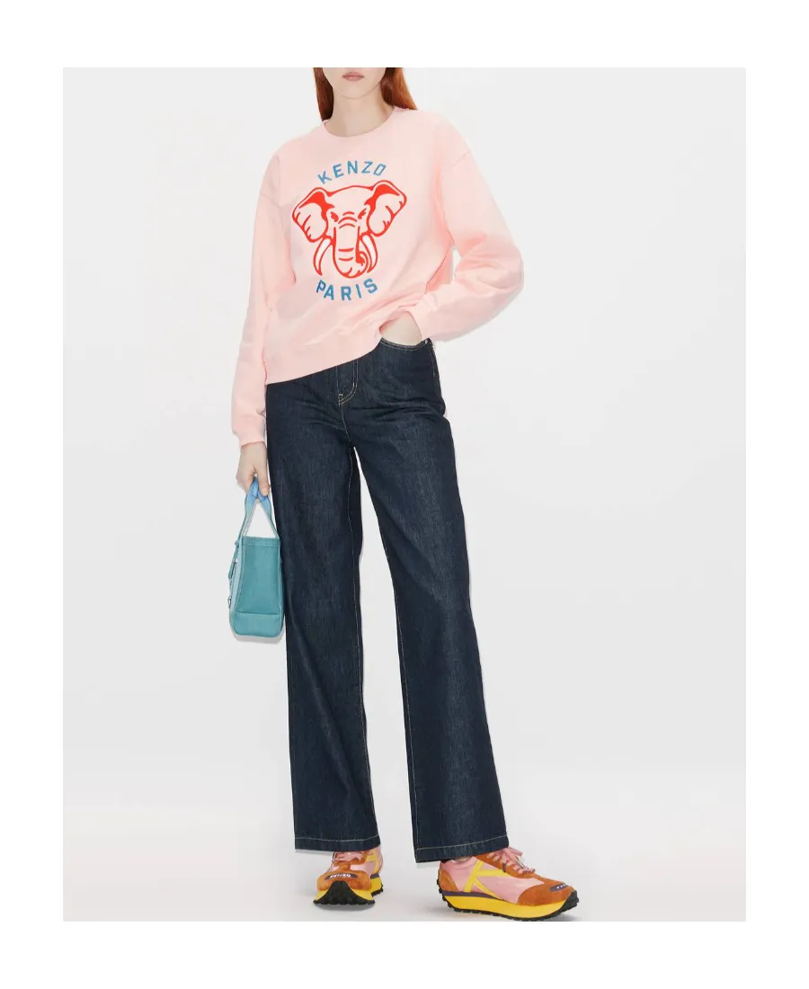 Elephant Varsity Jungle Crewneck Sweatshirt