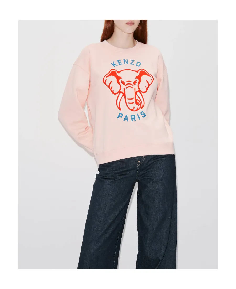 Elephant Varsity Jungle Crewneck Sweatshirt