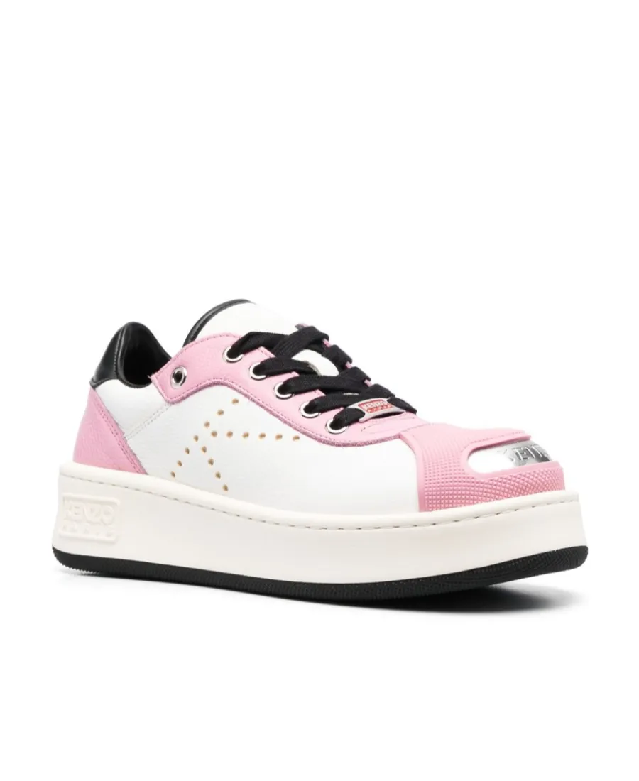 Hoops Contrasting-Toecap Low-Top Sneakers