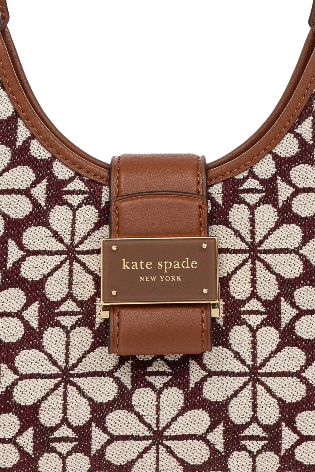 Nouveau Floral-Jacquard Shoulder Bag