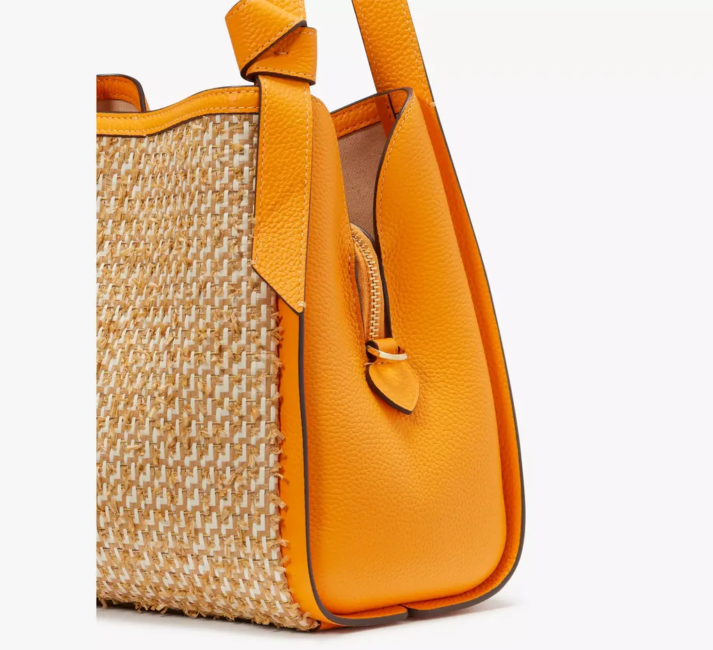 Medium Knott Tweed Leather Bag