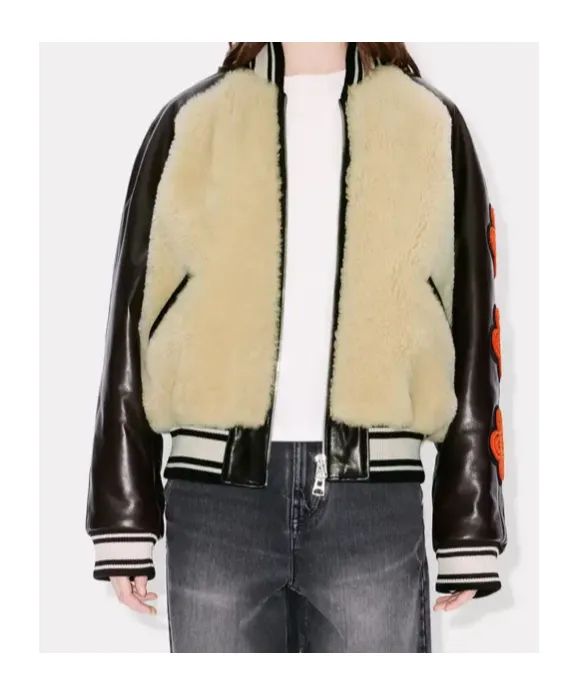Boke Flower Patch Bomber Jacket
