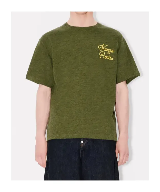 Kenzo Paris Chainstitch Embroidered T-Shirt
