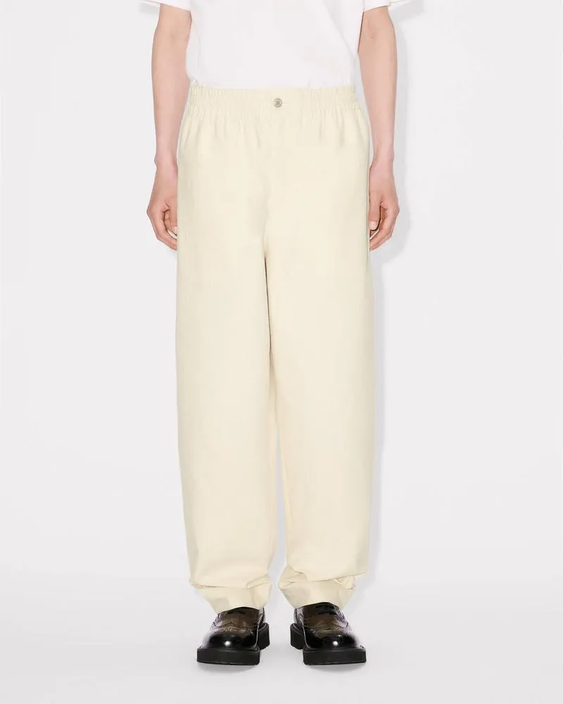 Jogpants In Textured Cotton