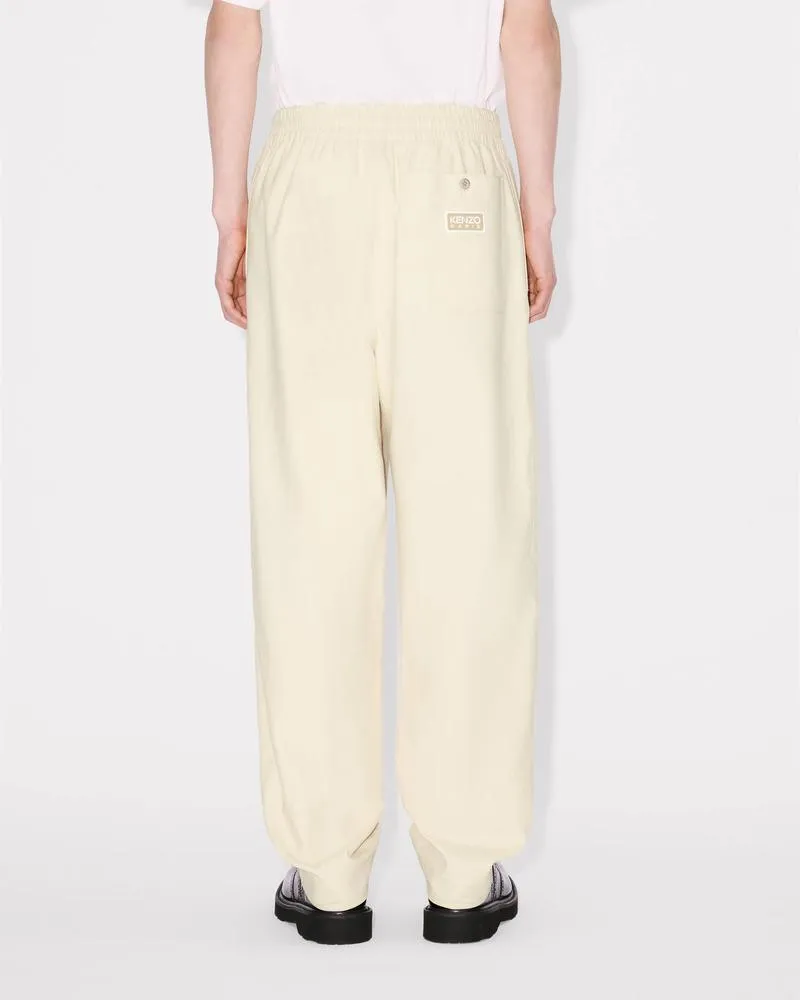 Jogpants In Textured Cotton