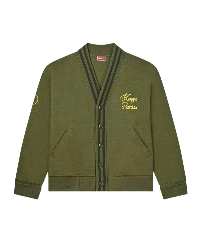 Paris Chainstitch Embroidered Cardigan