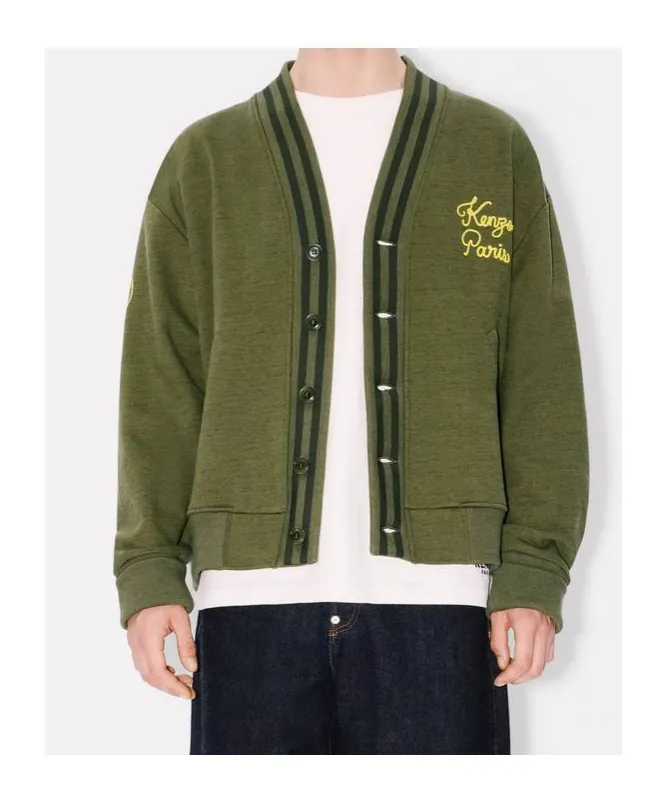 Paris Chainstitch Embroidered Cardigan