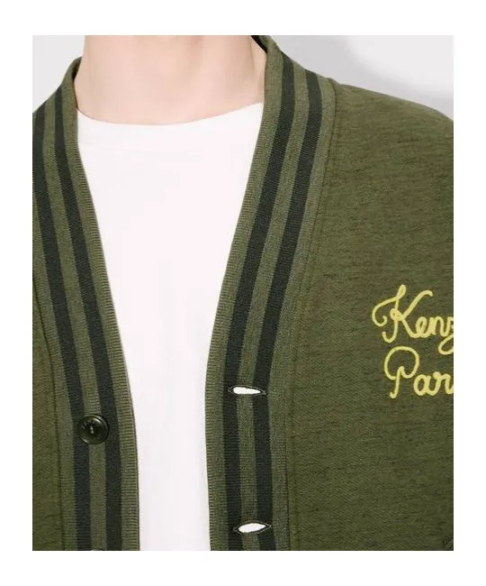 Paris Chainstitch Embroidered Cardigan