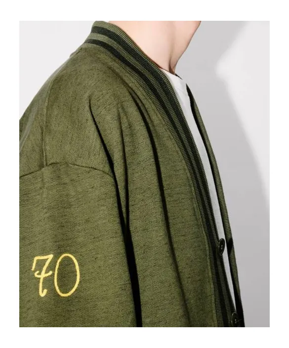 Paris Chainstitch Embroidered Cardigan